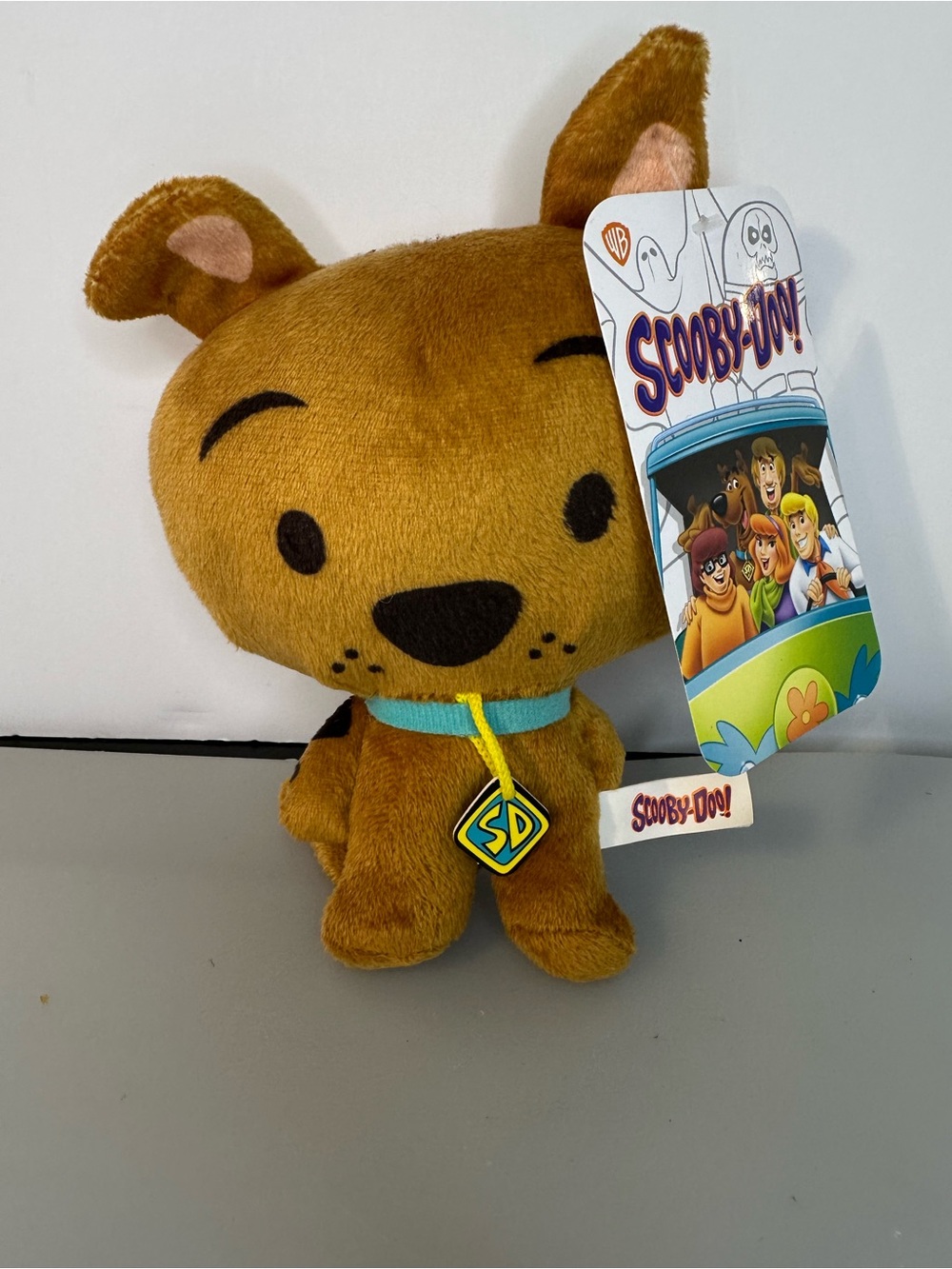 Scooby-Doo Plush Toy - Brown Scooby Character with Blue Collar